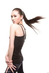 幻灯图：赵柯打造简约主义 写真张扬本色魅力