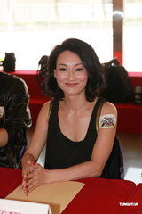 组图：惠英红低胸出镜否认旧绯闻 无线功夫新星打响