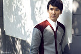 组图：张铎冬日写真阳光型男尽显时尚魅力