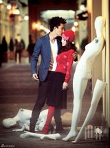 组图：贾乃亮李小璐登封面 最热情侣演绎爱情童话