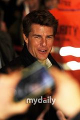 组图：汤姆-克鲁斯走红毯宣传《侠探杰克》