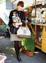 组图：日本人气模特菅原沙树示范50款日系搭配