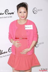 组图：袁彩云将产女 方中信愿尽好爸爸责任