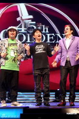 组图：吴宗宪彩排金钟电视节目 开玩笑自嘲未入围