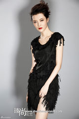 组图：车晓大展百变气质 烈焰红唇尽显国际范