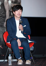 组图：《第七矿区》发布会 短发河智苑靓丽动人