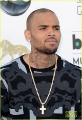 组图：说唱歌手克里斯布朗亮相公告牌