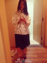 组图：冰粉妹妹走红似周冬雨 辍学摆摊供妹上学