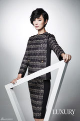 高清图：吴妍秀时尚写真干练帅气变职场丽人