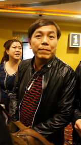 组图：《西游》香港首映 星爷回吻舒淇再表爱