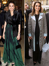 组图：盘点英国历代皇家孕妇礼服装扮