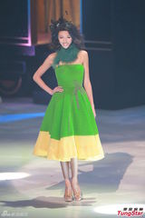 组图：港姐欧式复古礼服亮相 急智环节各显神通