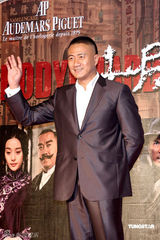 高清组图：《十月围城》台北首映 陈可辛全家走红毯