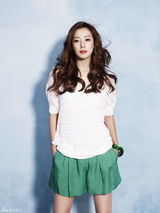 高清组图：韩星金喜善时尚写真华丽夏装凉爽自然