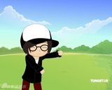 幻灯图集：周笔畅卡通形象出炉 两个笔笔MV中抢镜