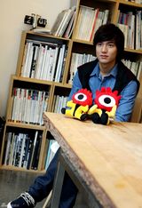 高清组图：韩版“道明寺”李民浩独家做客新浪韩娱