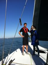 组图：董璇新西兰探秘之旅 上天下海大玩刺激