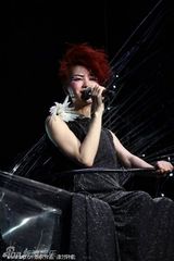 王菲广州个唱薄纱秀玉腿 连换数套礼服魅力百变(图)