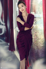 高清图：翁虹熟女写真贺中秋 温婉女人知性妩媚