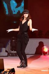 幻灯图：金善雅台北见面会大秀舞技 期待与周董合作