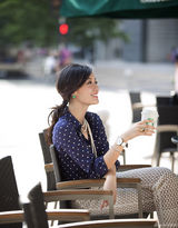 组图：齐溪百变造型 登时尚杂志封面