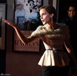 组图：艾玛-沃特森亮相《我与梦露的一周》首映礼