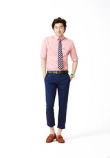 高清组图：韩星孔侑李敏贞时尚写真秀各款职场装