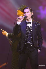 组图：萧敬腾台北开唱High翻小巨蛋