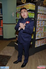 组图：王祖蓝拒女友再与张继聪有吻戏