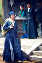 组图：高昊《倾城雪》演儒雅名士苦恋董洁