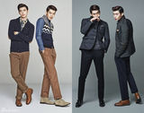策划：韩版长腿偶吧 把长裤穿成九分裤的男人们