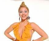 高清图：碧昂斯拍非洲灵感大片 狂野造型显大气