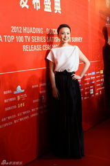 组图：吴奇隆刘诗诗李小璐等亮相华鼎奖红毯