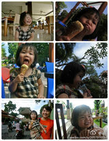 组图：马可爱女曝光 骑脖当有爱奶爸