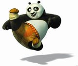 高清图：《功夫熊猫2》人物照 阿宝耍宝功力足