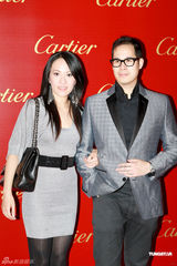 高清组图：刘嘉玲阮经天张智霖出席名店开幕派对