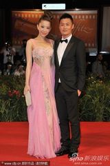 高清图：电影《精武风云》首映 甄子丹夫妇秀恩爱