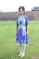 组图：《古剑奇谭》探班 阿娇(钟欣桐)乔振宇生死离别