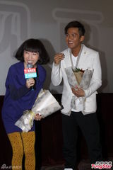 组图:钟汉良谈《爱神》湿吻戏与王子文心照不宣