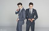 高清图：韩星李钟硕金宇彬男装大片冷傲帅酷