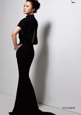 高清组图：郝蕾最新杂志大片 明眸皓齿五官精致