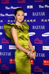 组图：韩雪修身旗袍大气亮相慈善夜红毯