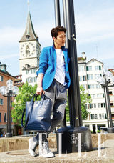 高清组图：权相佑携金瑟祺拍写真变身时尚男女