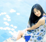 组图：滨崎步少女泳装照曝光 婴儿肥容貌变化大