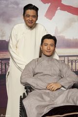 高清组图：《大上海》发布会周润发推黄晓明亮相