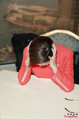 组图：伍咏薇拒谈丈夫旧爱 感谢袁咏仪