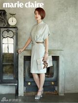 组图：韩星金成玲时尚写真 气质干练高贵典雅