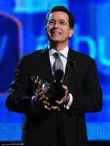 高清组图：斯蒂芬-柯尔伯特获得最佳戏剧专辑大奖