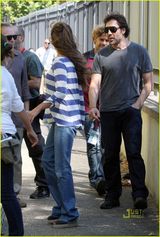 高清组图：佩内洛普-克鲁兹新片热拍 巴登恩爱探班