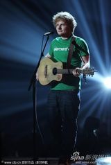 组图：全英音乐奖 艾德-希兰获英国最佳男歌手